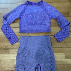 Matching workout set